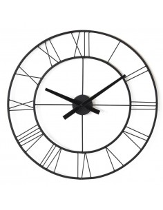 Deco horloge Charles Noir