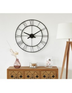 Deco horloge Charles Noir 2