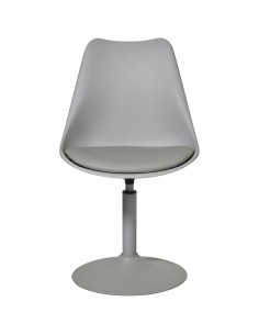 Chaise STEEVY Gris Lot de 2