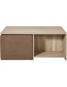 Ensemble Pouf  Table Basse...