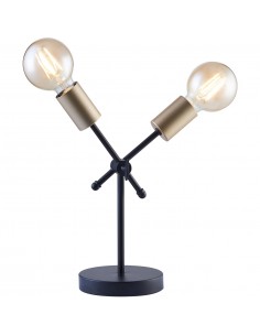 Lampe Nira Noir  Lot de 6