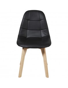 Chaise SABA Noir Lot de 4