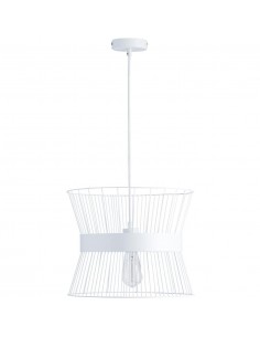 Suspension CAGE Blanc 2