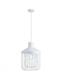 Suspension CAGE Blanc