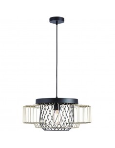 Suspension CAGE Noir